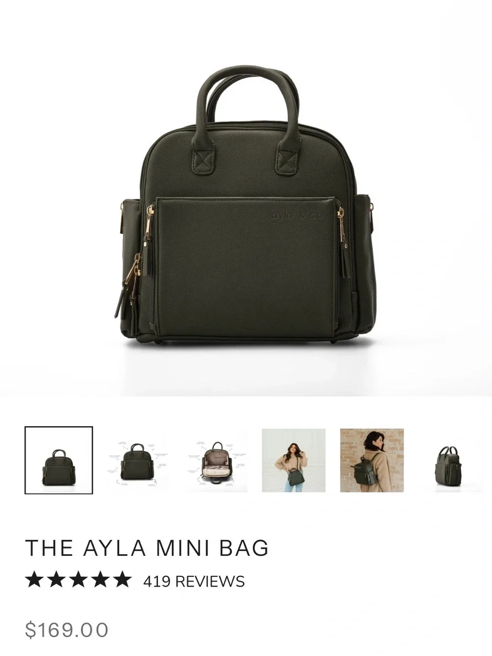 Ayla & Co The Ayla Mini Bag